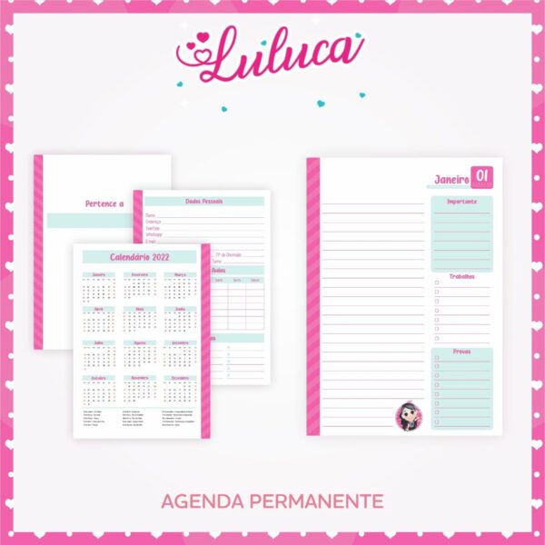 Encadernação Escolar Luluca Games - Arquivo Digital