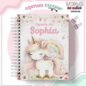 Encadernação Escolar Unicórnio - Arquivo Digital