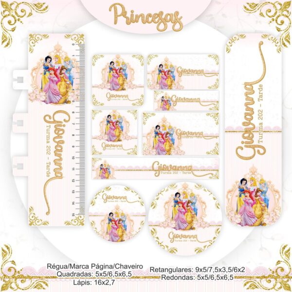 Encadernação Princesas - Arquivo Digital