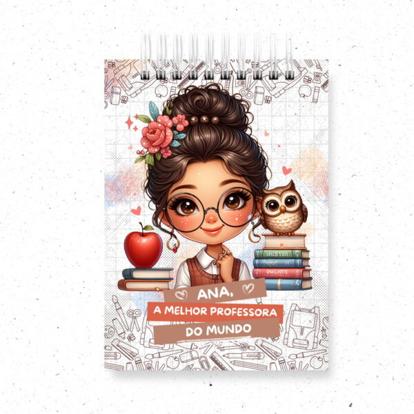 Encadernação Professora - Arquivo Digital