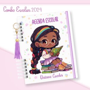 Escolar Menina Leitora - Arquivo Digital