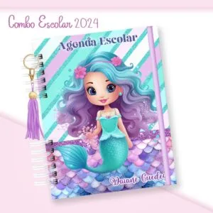 Escolar Menina Sereia - Arquivo Digital 25 Escolar Menina Sereia - Arquivo Digital