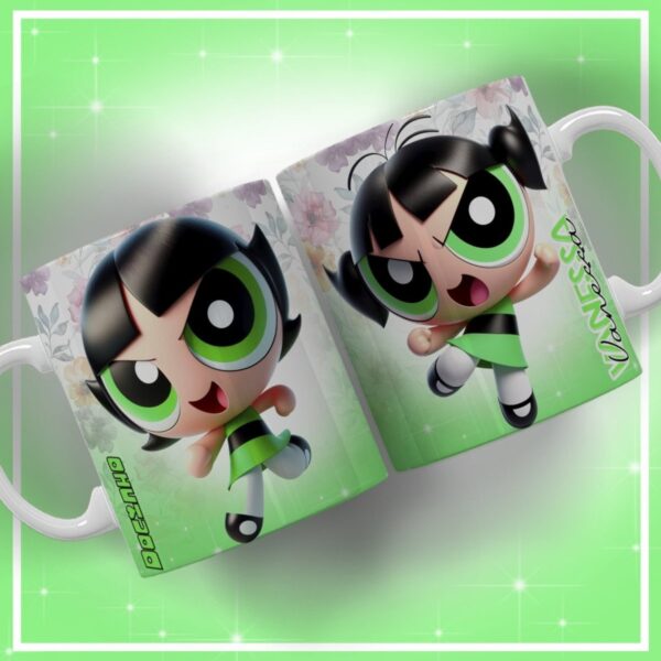 Estampa Caneca Meninas Super Poderosas