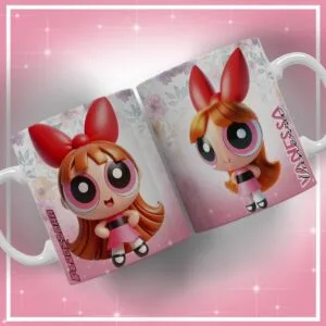 Estampa Caneca Meninas Super Poderosas