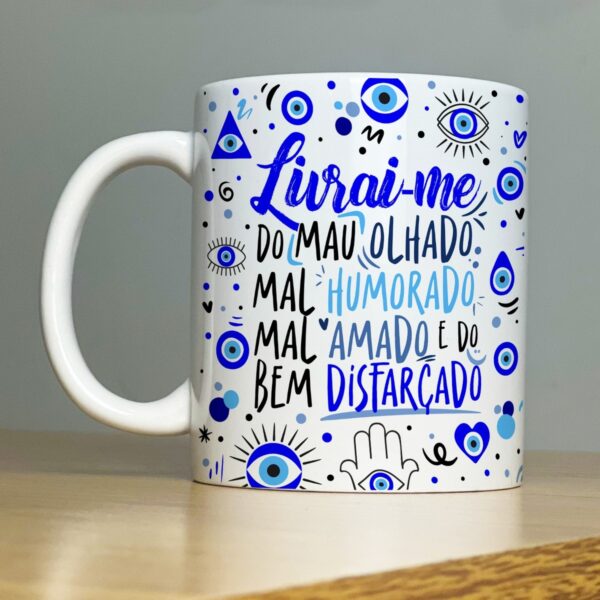 Estampa Caneca Mulher Gratidão Floresça Onde Deus Te Plantar