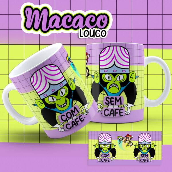 Estampas Caneca As Meninas Super Poderosas Sublimação