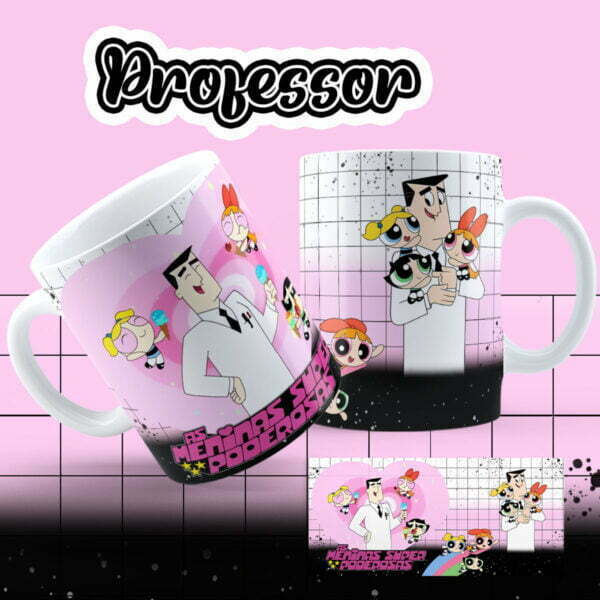 Estampas Caneca As Meninas Super Poderosas Sublimação