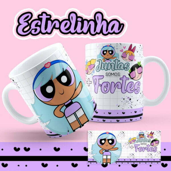 Estampas Caneca As Meninas Super Poderosas Sublimação