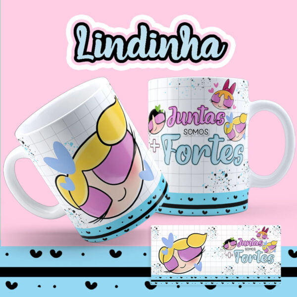 Estampas Caneca As Meninas Super Poderosas Sublimação