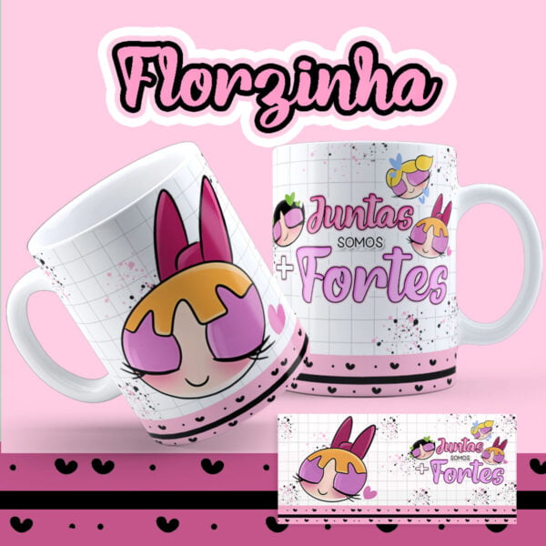 Estampas Caneca As Meninas Super Poderosas Sublimação