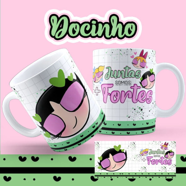 Estampas Caneca As Meninas Super Poderosas Sublimação