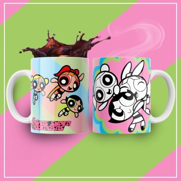 Estampas Caneca Personagens Desenhos P Colorir Infantil Png