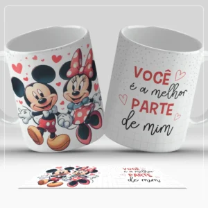 Estampas de Casais para Canecas - Dia dos Namorados