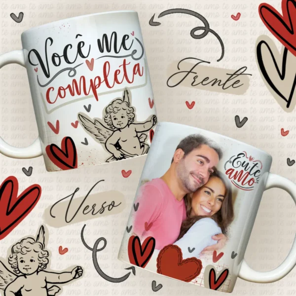 Estampas Exclusivas para Canecas de Namorados