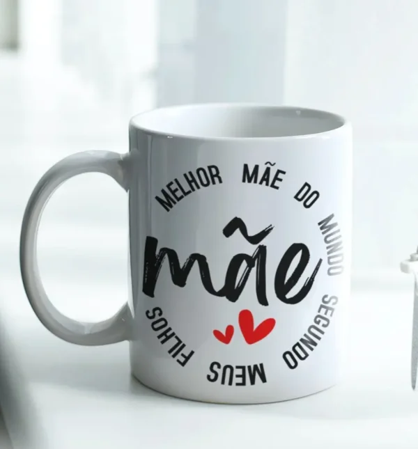 Estampas JPG Minimalistas para Canecas de Mães