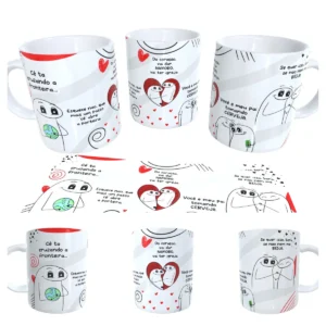 Estampas Musicais da Ana Castela para Canecas Personalizadas