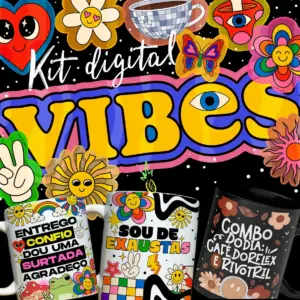 Estampas Vibes Vol. 3 – Arte Digital para Canecas