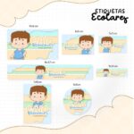 Etiqueta Escolar Menininho Moreno - Arquivo Digital 9 Etiqueta Escolar Menininho Moreno - Arquivo Digital
