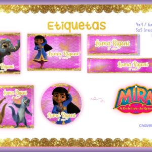 etiqueta escolar mira detetive arquivo digital escolar