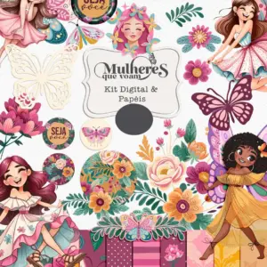 Explore A Criatividade Com O Kit Mulheres Que Voam