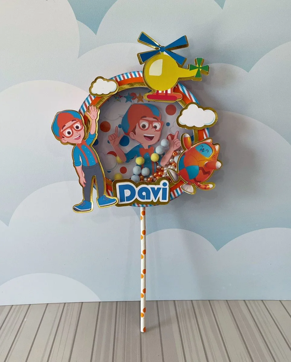 Festa Blippi Luxo - Studio e pdf