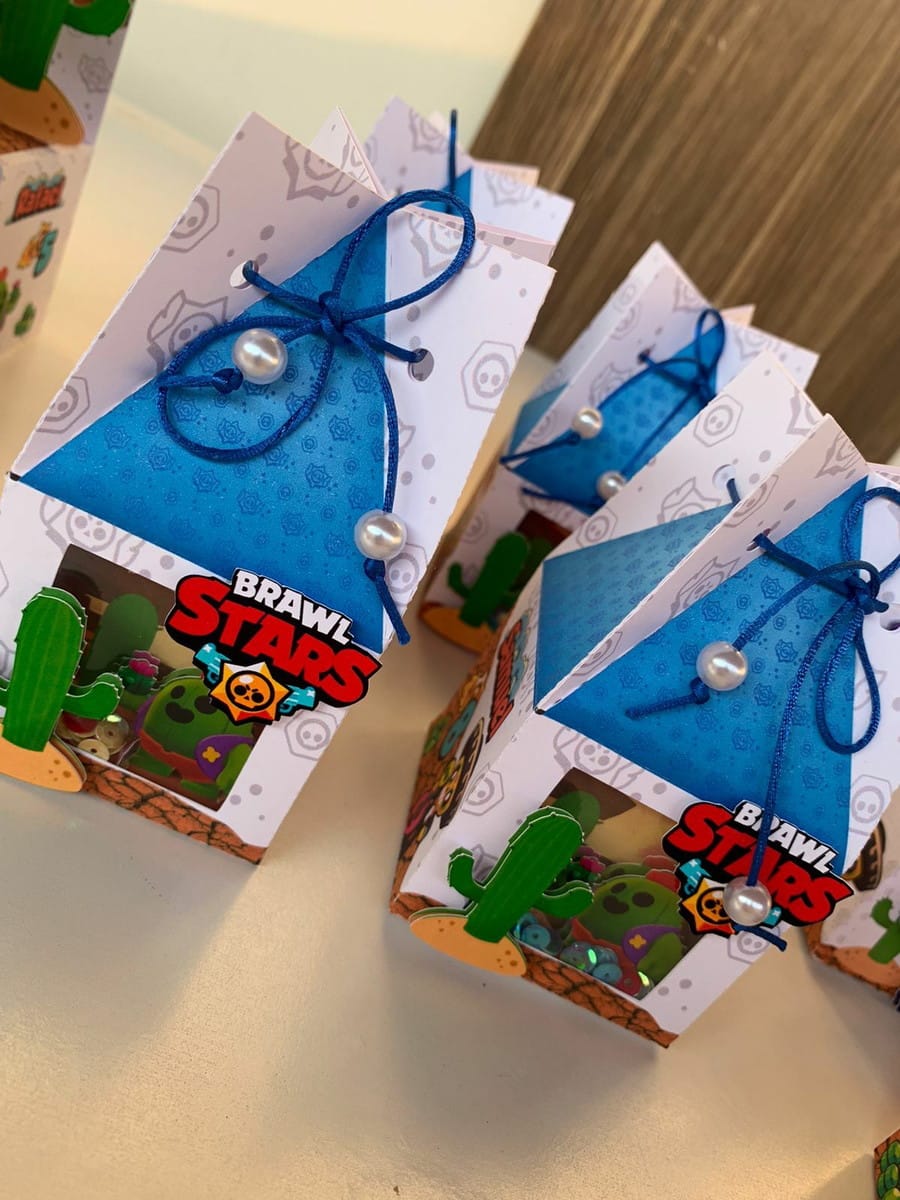 Kit Digital Brawl Stars com Caixas para Lembrancinhas 4 Kit Digital Brawl Stars com Caixas para Lembrancinhas - Imagem 4