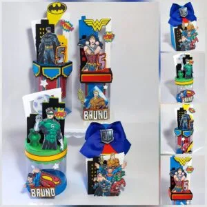 Festa Liga da Justiça Luxo - Studio e pdf 7 Festa Liga da Justiça Luxo - Studio e pdf