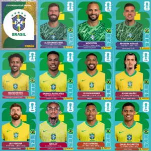 Figurinhas Brasil Copa do Mundo 2026 Pós Convocação em PDF