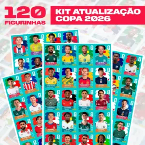 Figurinhas Copa do Mundo 2026 Kit Atualização Update Set PDF