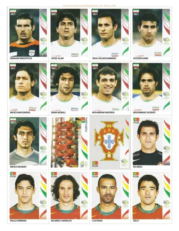 Figurinhas Copa Do Mundo Alemanha 2006 Arquivo Em Pdf 10