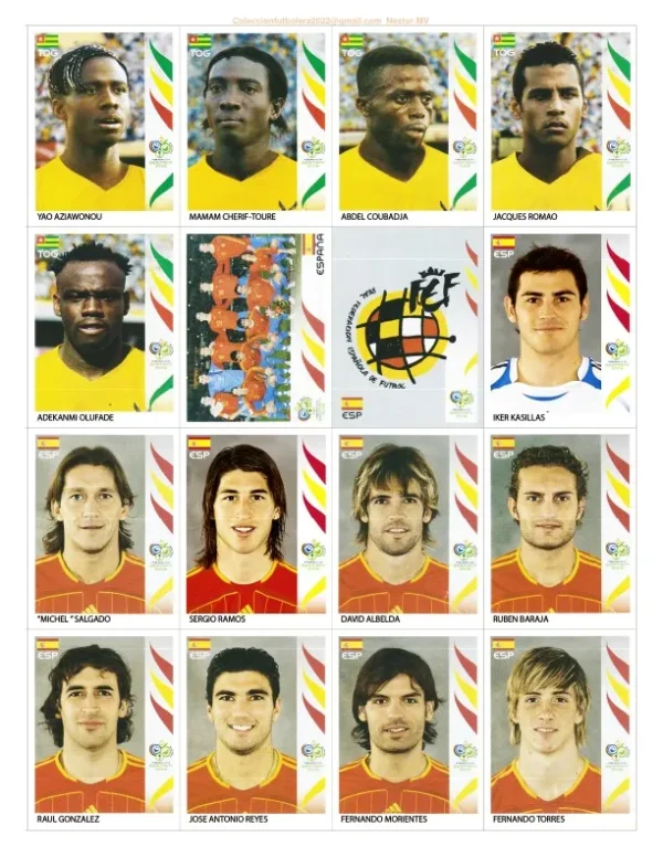 Figurinhas Copa Do Mundo Alemanha 2006 Arquivo Em Pdf 4
