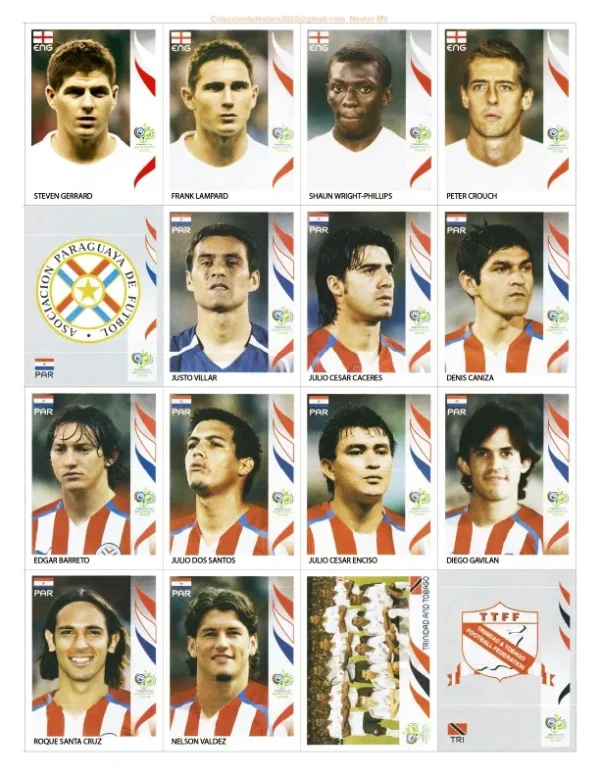 Figurinhas Copa Do Mundo Alemanha 2006 Arquivo Em Pdf 6