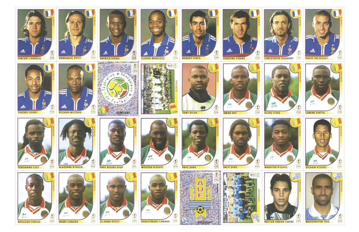 Figurinhas Copa Do Mundo Coreia Japão 2002 Arquivo Em Pdf - Ello