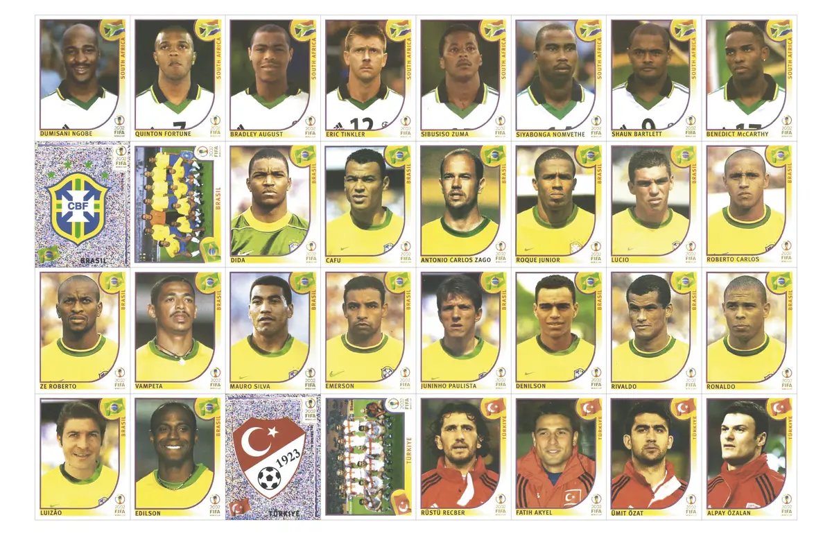 Figurinhas Copa Do Mundo Coreia Japão 2002 Arquivo Em Pdf - Ello