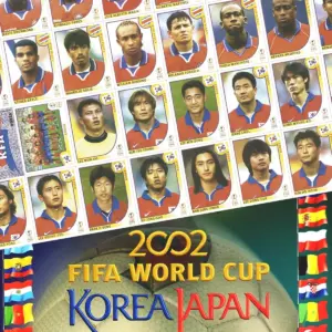 Figurinhas Copa Do Mundo Coreia Japão 2002 Arquivo Em Pdf
