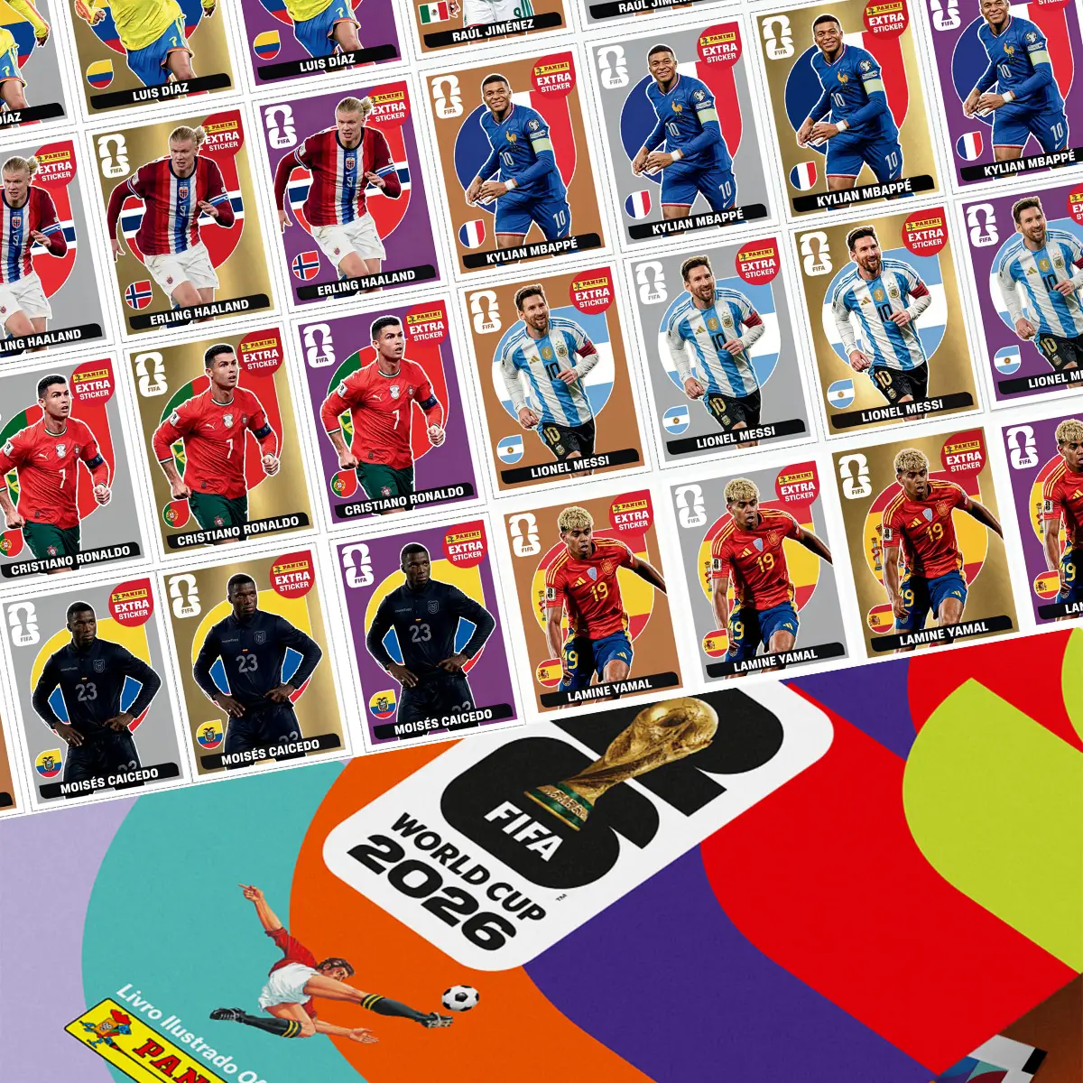 Figurinhas Legends Copa do Mundo 2026 Extra Sticker em PDF 1 Figurinhas Legends Copa do Mundo 2026 Extra Sticker em PDF