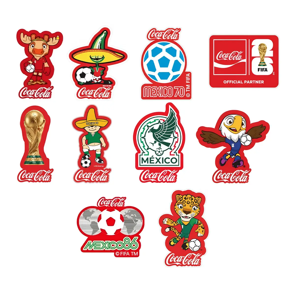 Figurnhas Copa do Mundo 2026 Coca-Cola Raras em PDF 6 Figurnhas Copa do Mundo 2026 Coca-Cola Raras em PDF