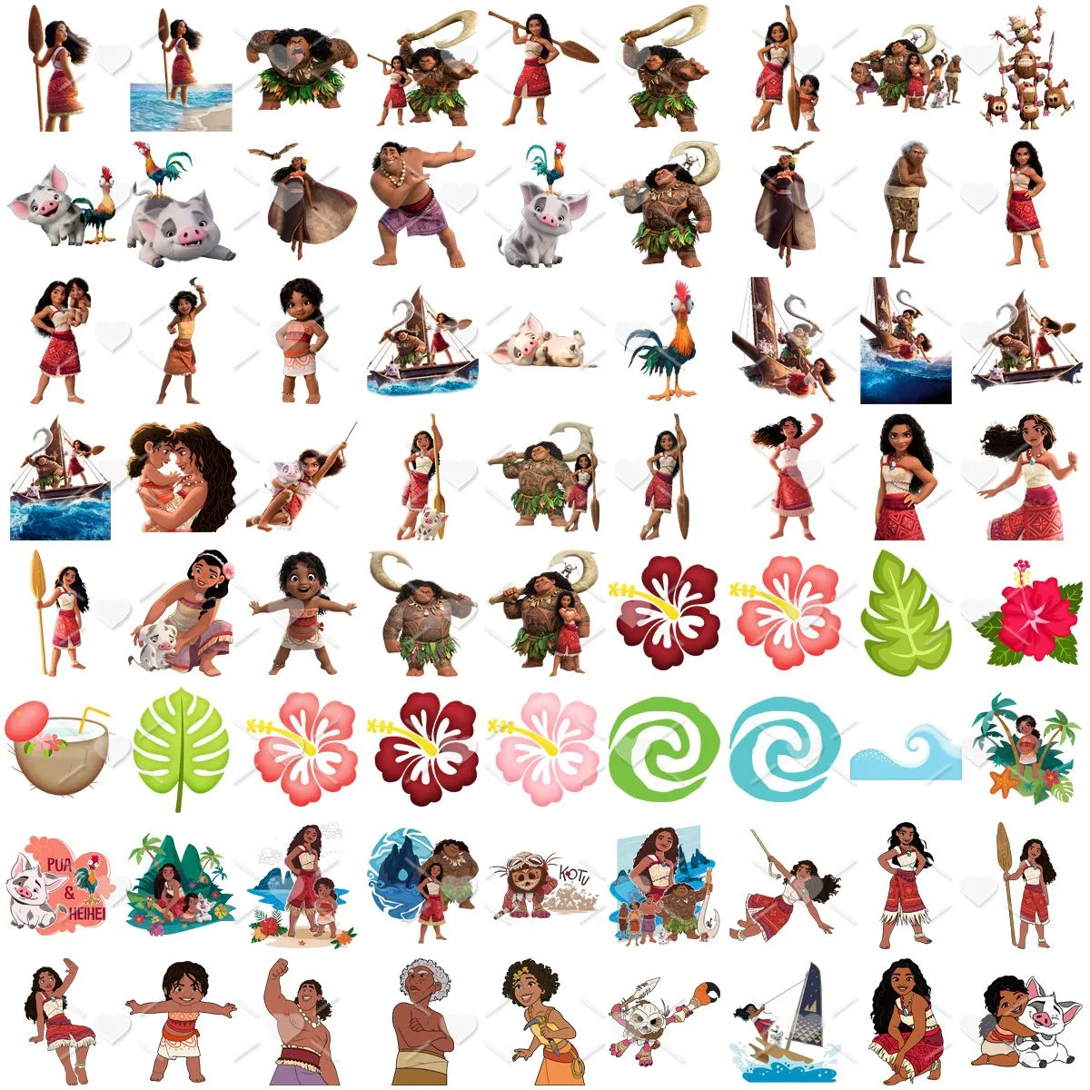 Ilustrações Moana 2 Png + Alfabeto Moana 2 Ilustracoes Moana 2 Png Alfabeto Moana 2