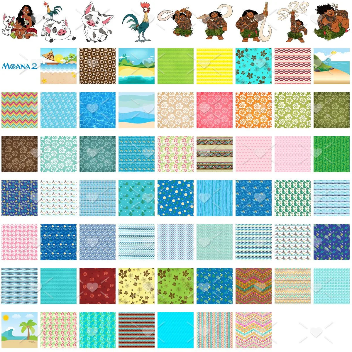 Ilustrações Moana 2 Png + Alfabeto Moana 3 Ilustracoes Moana 2 Png Alfabeto Moana