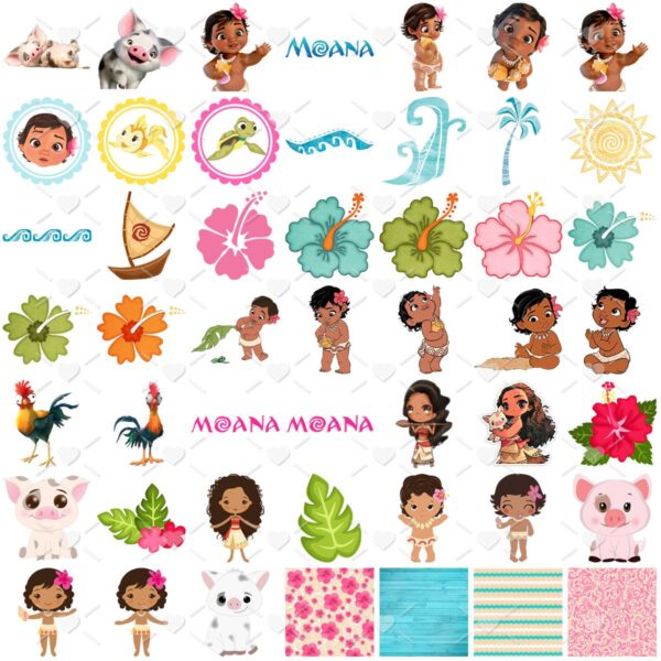 Ilustrações Moana Baby Imagens Png Transparente Mar Praia