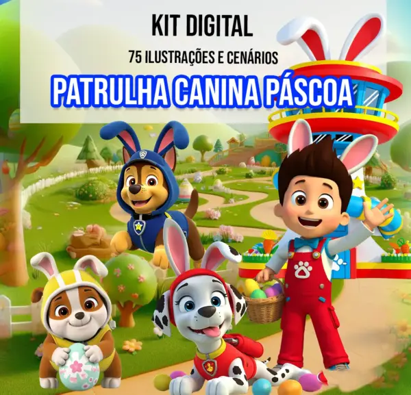 Imagens Png De Pascoa Da Patrulha Canina Para Festas