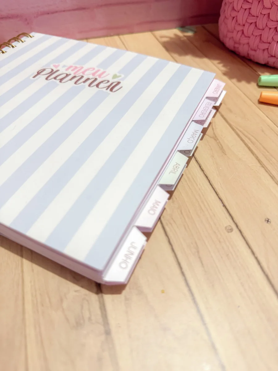 Kit Agenda Floral 2026 para Imprimir e Encadernar - Imagem 5
