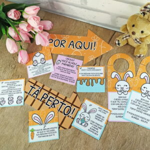 kit caca aos ovos de pascoa para imprimir e montar