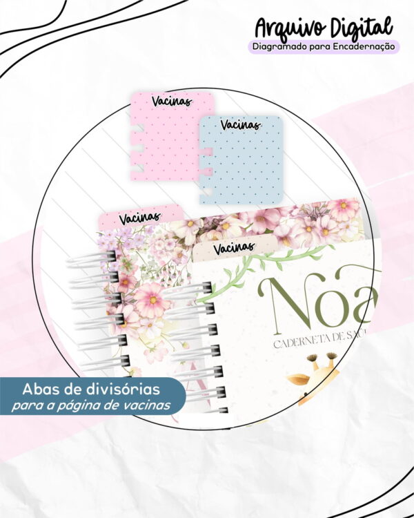 Kit Caderneta de Saúde 6 Edição - Encadernação