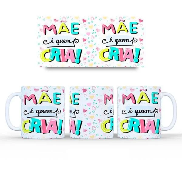 Kit Caneca Dia das Mães – 4 Artes PNG Prontas