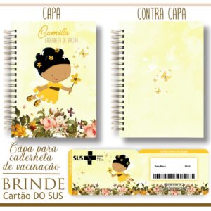 Kit Capa e Cartão Sus Fadinha - Arquivo Digital