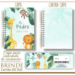 Kit Capa e Cartão Sus Floresta - Arquivo Digital 37 Kit Capa e Cartão Sus Floresta - Arquivo Digital