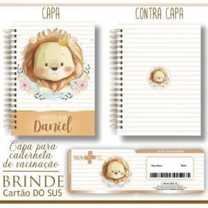 Kit Capa e Cartão Sus Leãozinho - Arquivo Digital 29 Kit Capa e Cartão Sus Leãozinho - Arquivo Digital