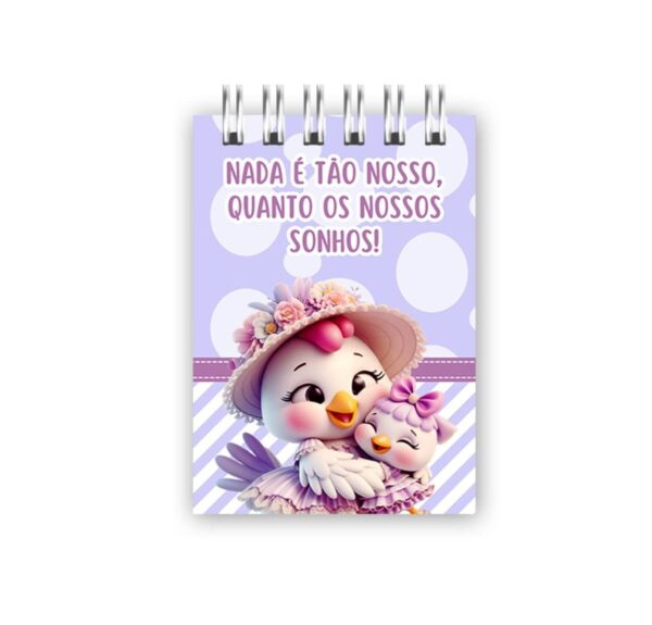 Kit Capas para Bloco A6 Cuddly Chicken- Png