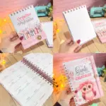 Kit Completo Agenda e Bloco A6 Dia dos Professores